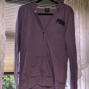 VS Pink Washed out Purple Hoodie